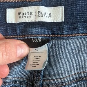 White House Black Market Noir Denim Jeans